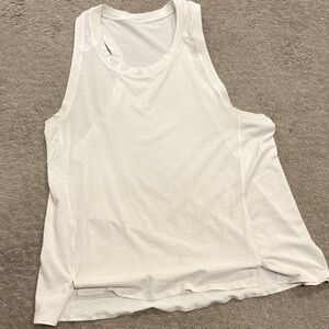 Lululemon Athletica White Tank Top